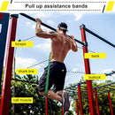 Kit 5 Elástico de Treino Mini Band + Elástico Tensão Extensor Exercício Treino Funcional Fisioterapia em Casa